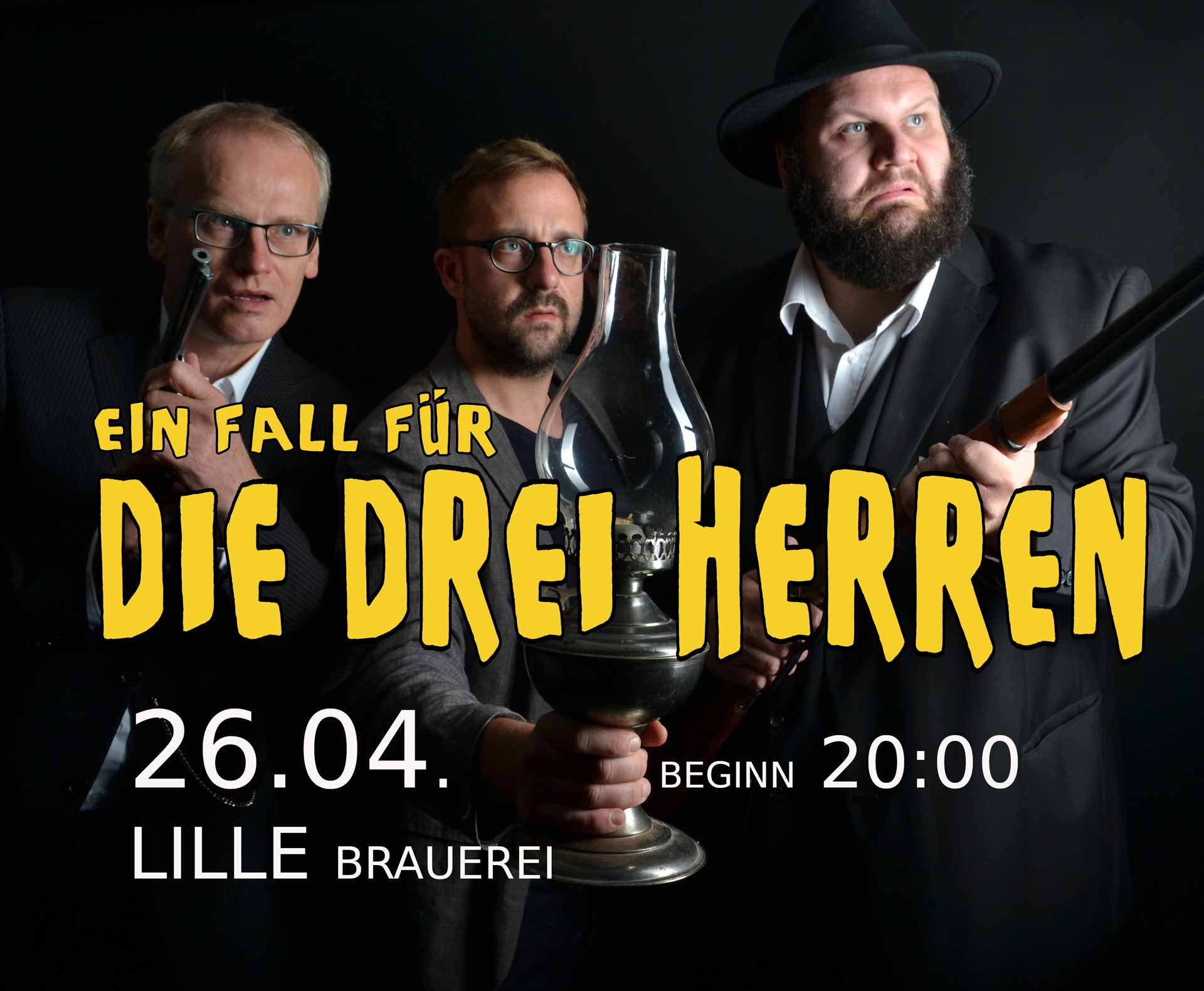 Die Drei Herren - Krimi Live Hörspiel.
