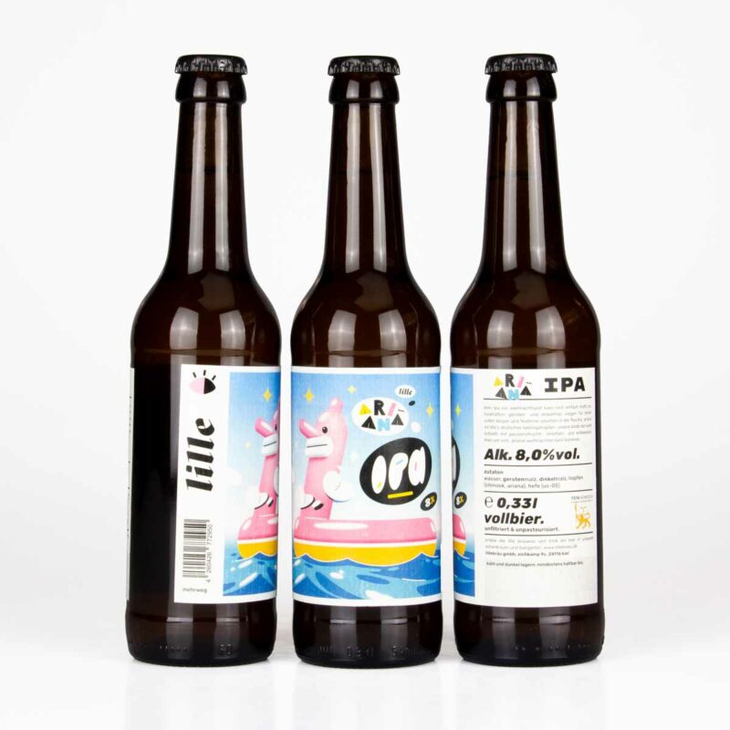Ariana IPA von 3 Seiten
