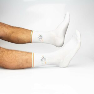 lille Tennissocke mit Beinen